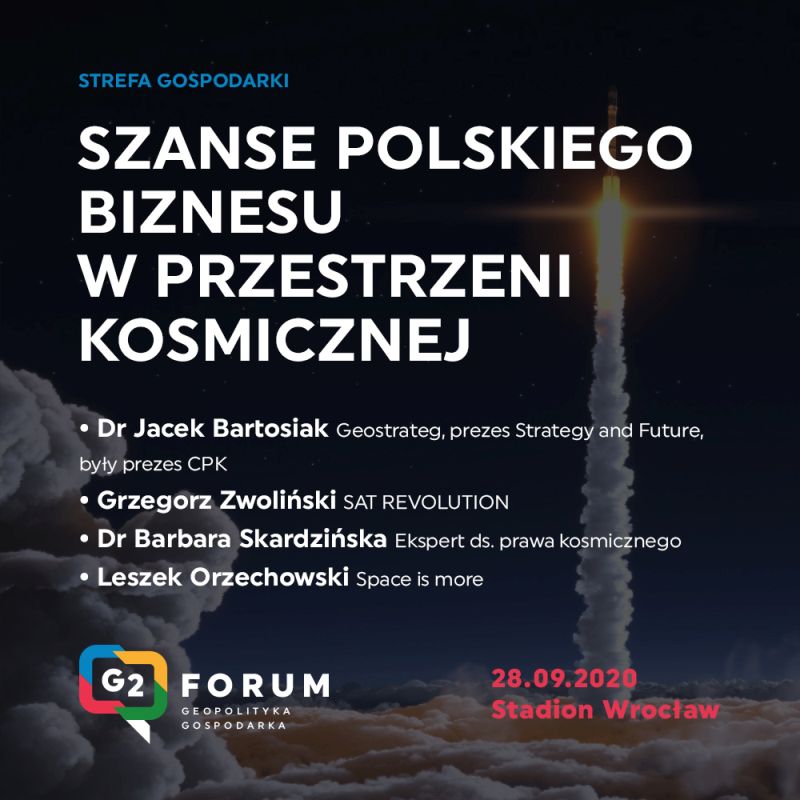 Forum G2 - Geopolityka, Gospodarka, Innowacje na wrocławskim baner