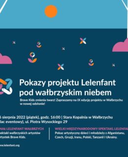 Pokazy projektu Lelenfant w Wałbrzychu banner