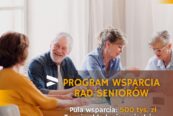 Program Wsparcia Rad Seniorów na Dolnym Śląsku grafika UMWD