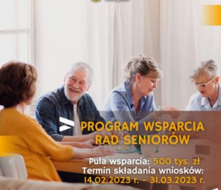 Program Wsparcia Rad Seniorów na Dolnym Śląsku grafika UMWD