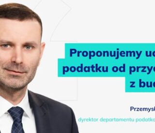 Przemysław Pruszyński, dyrektor departamentu podatkowego Lewiatana grafika konfederacja Lewiatan
