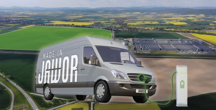 Lokalizacja nowej fabryki samochodów Mercedes Benz Vans Jawor
